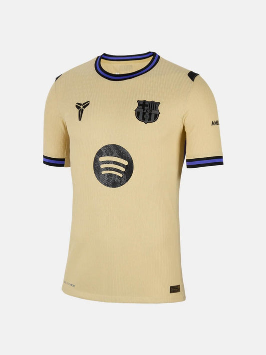 Barcelona Away 25/26 Torcedor Nike/ Kobe  - Dourada