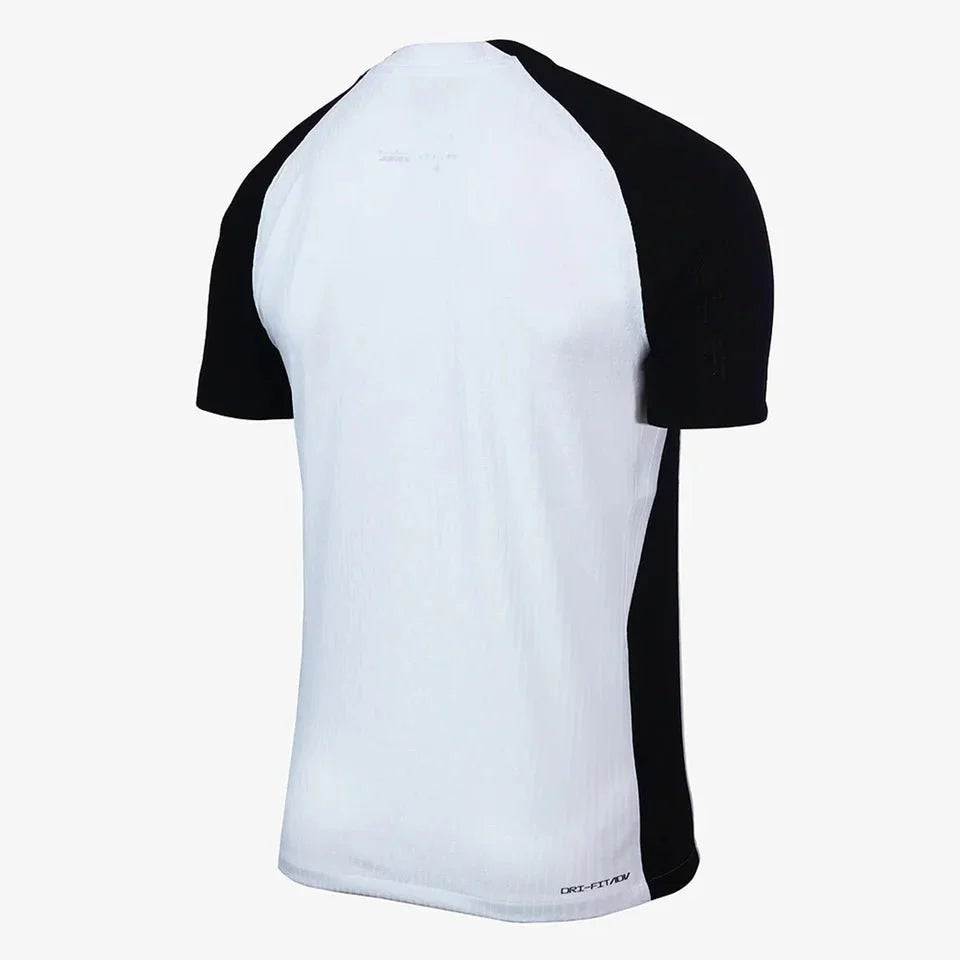 Corinthians Home 25/26 Jogador Nike Masculino - Branca e Preta
