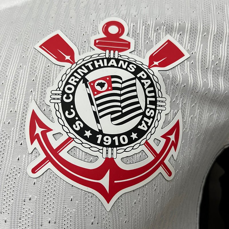 Corinthians Home 24/25 Jogador Nike Masculino - Branca
