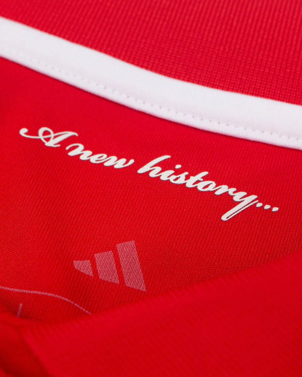 Nottingham Forest Home 25/26 Adidas - Vermelho