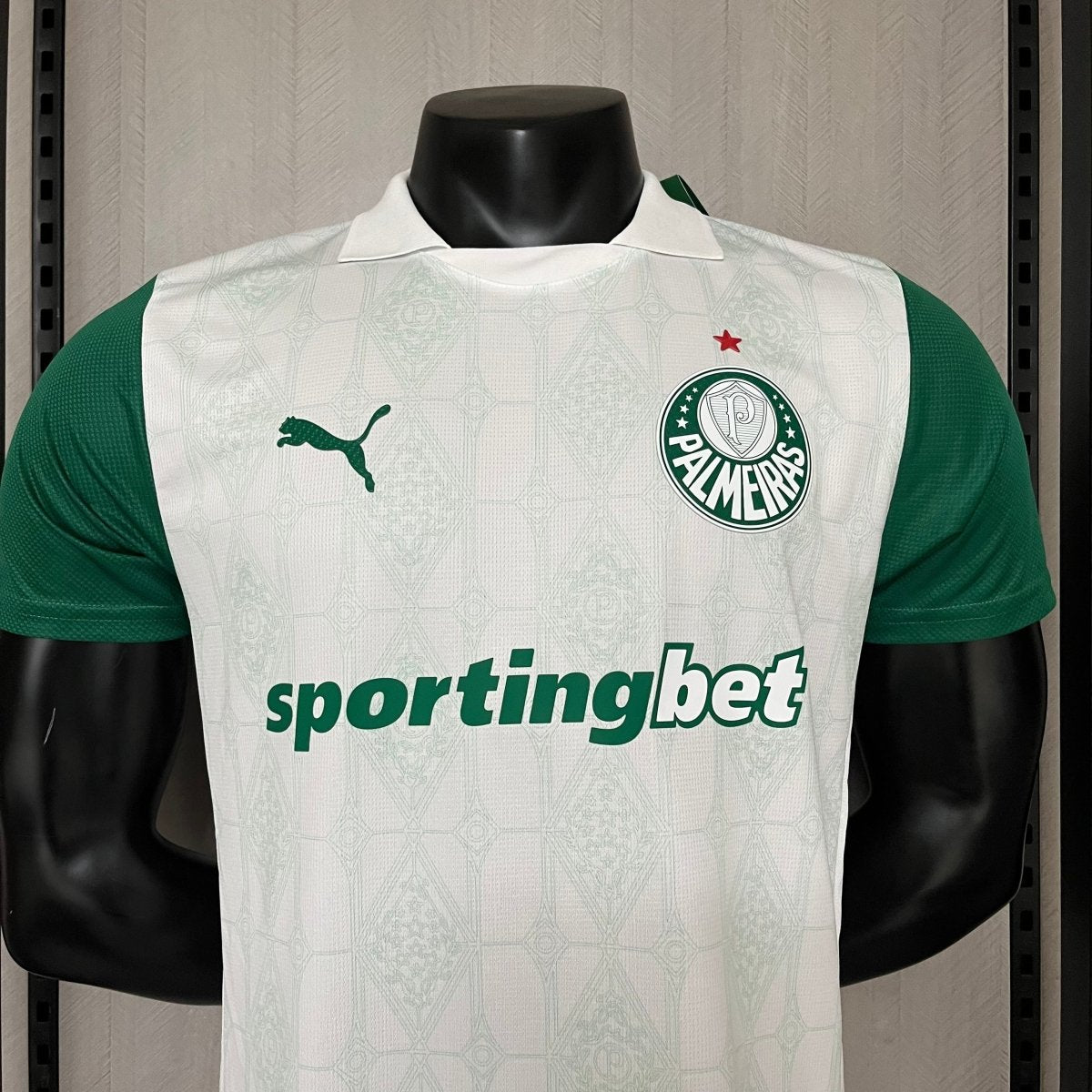 Palmeiras Away 25/26 Jogador Masculino Puma - Branca