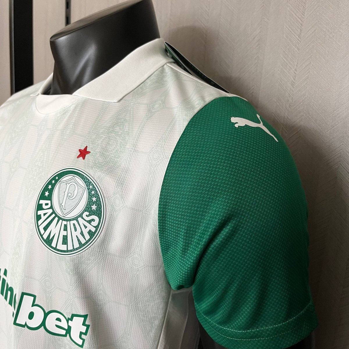 Palmeiras Away 25/26 Jogador Masculino Puma - Branca
