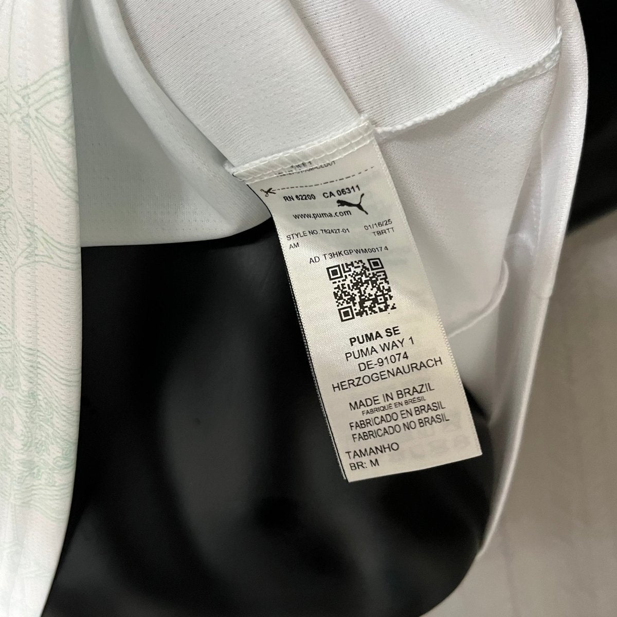 Palmeiras Away 25/26 Jogador Masculino Puma - Branca