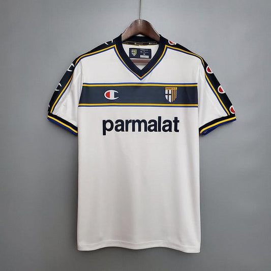 Parma Home Retrô 2002/2003 Champion - Branca
