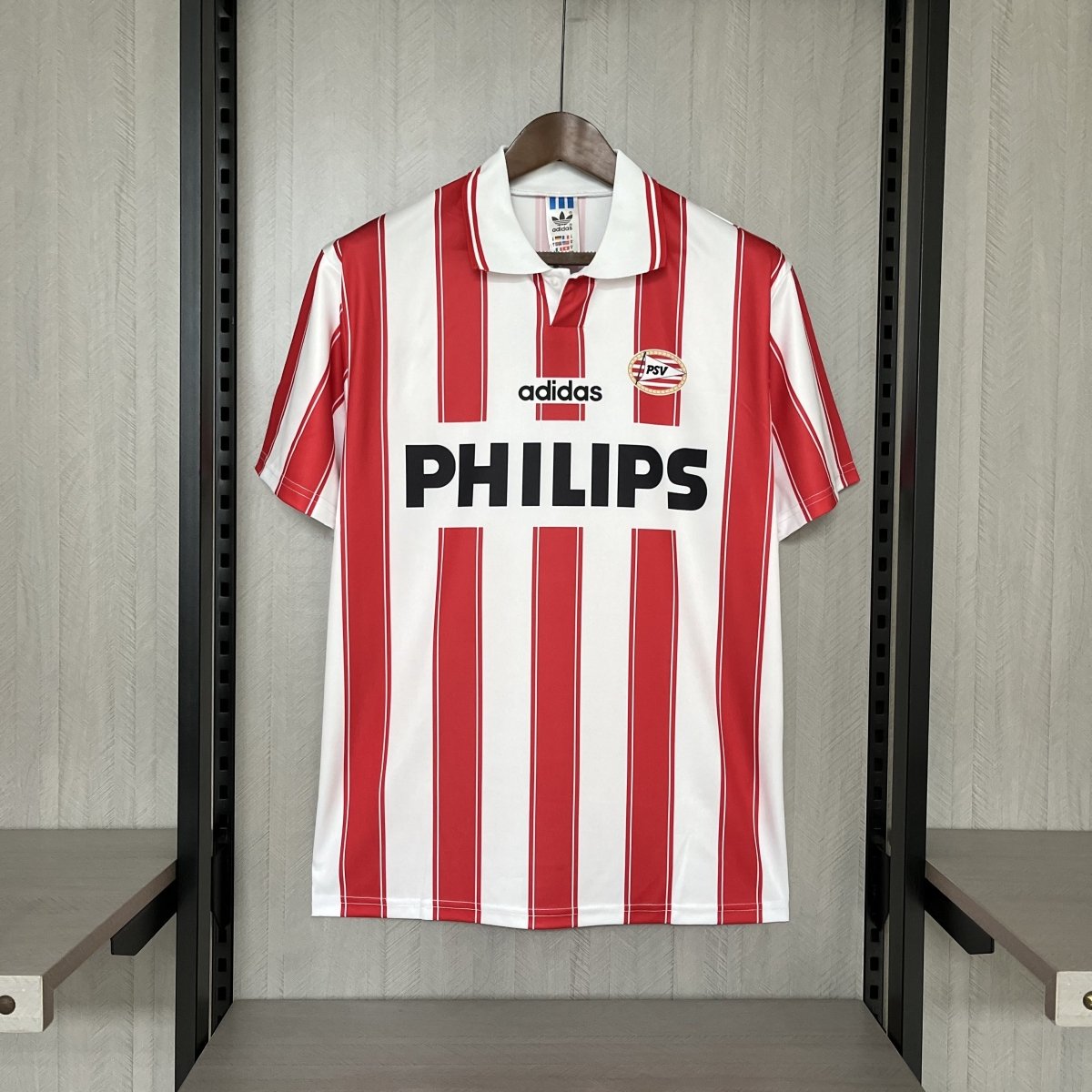 PSV Home Retro 1994/95 Adidas - Vermelho e Branco