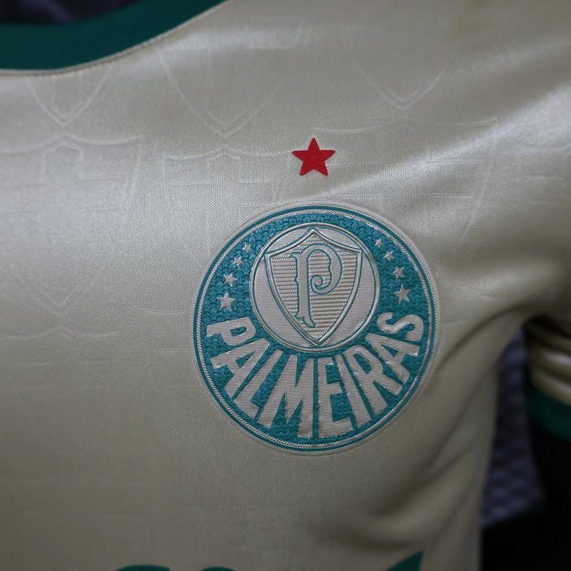 Palmeiras Third 24/25 Masculina Jogador Puma - Dourado