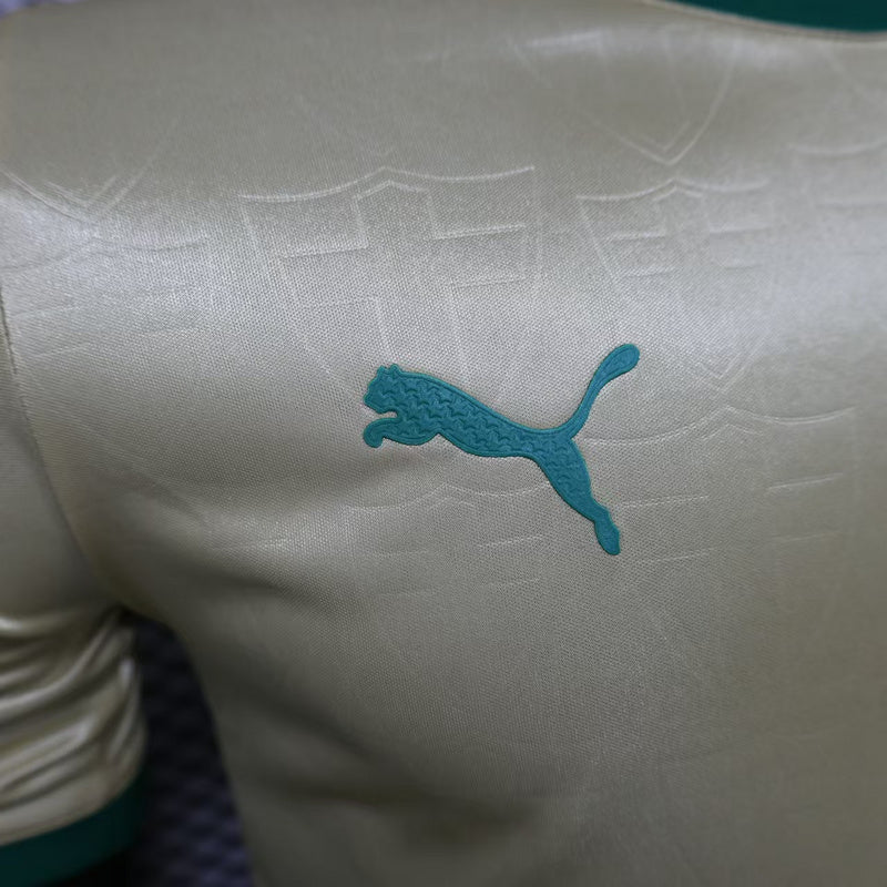 Palmeiras Third 24/25 Masculina Jogador Puma - Dourado