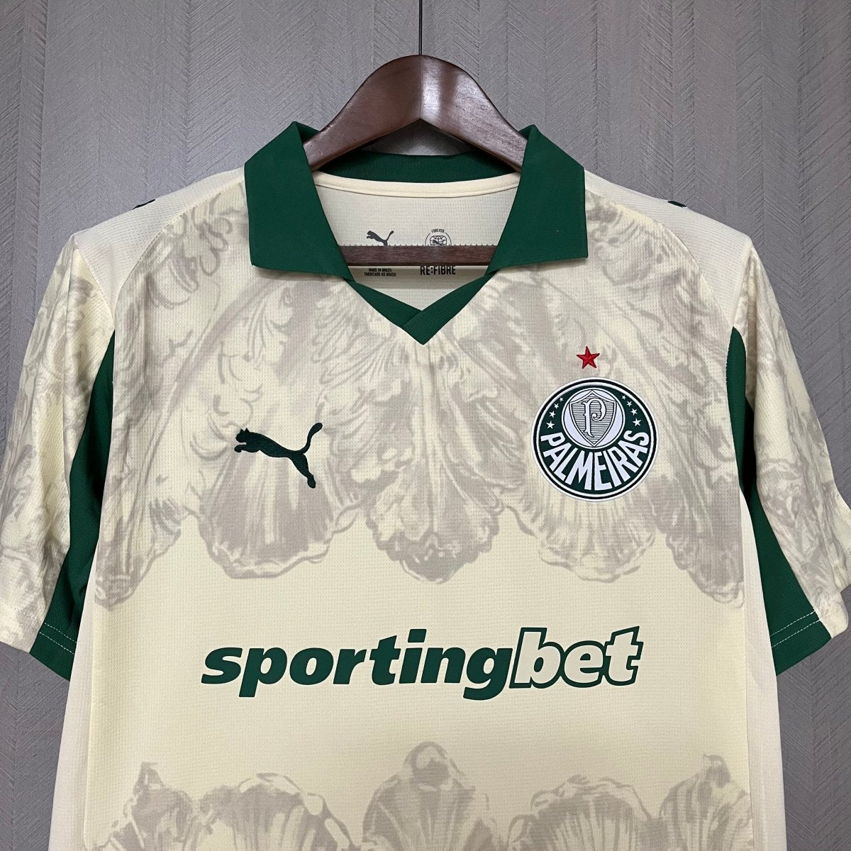 Palmeiras Edição Especial Mundial 25/26 Torcedor Masculino - Bege