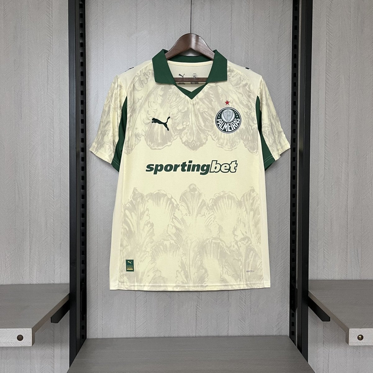 Palmeiras Edição Especial Mundial 25/26 Torcedor Masculino - Bege