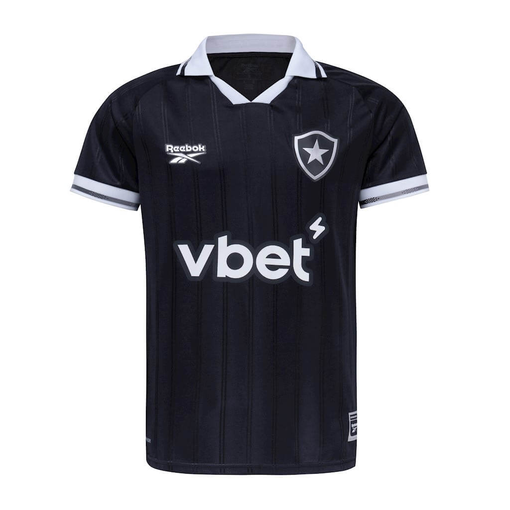 Botafogo Away 25/26 Torcedor Reebok Masculino - Preta