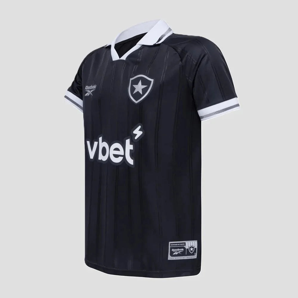 Botafogo Away 25/26 Torcedor Reebok Masculino - Preta