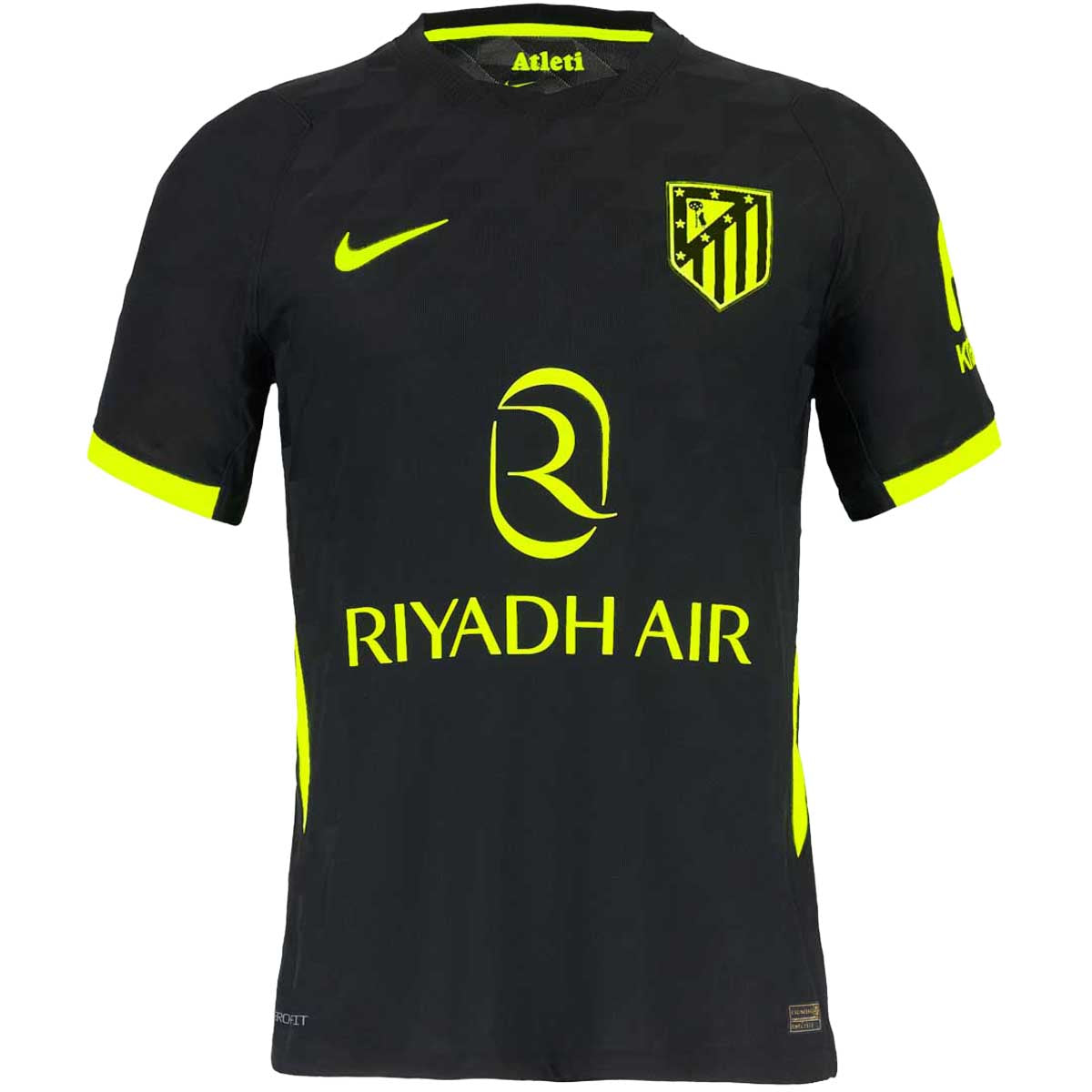 Atlético de Madrid Away 26/27 Jogador Nike - Preta e Verde