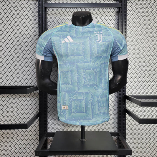 Juventus Away 25/26 Jogador Adidas - Azul Claro