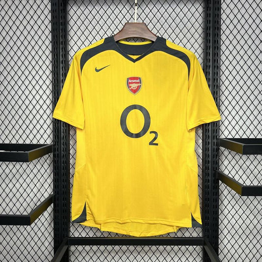 Arsenal Away Retro 05/06 Nike - Amarela