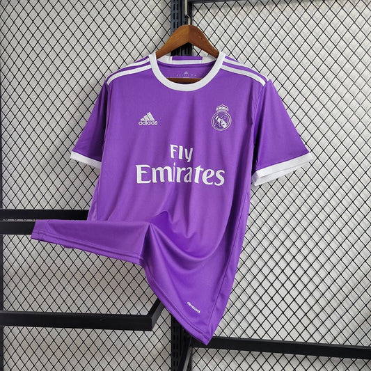 Real Madrid Retro Away 16/17 Adidas - Roxo