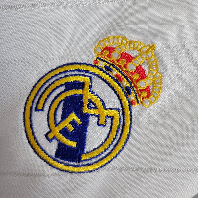Real Madrid Home Retrô 17/18 Adidas - Branca