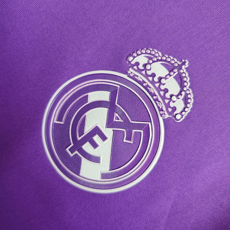 Real Madrid Retro Away 16/17 Adidas - Roxo