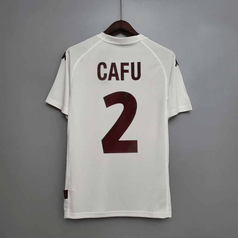 Roma Away Retrô 2000/2001 Kappa - Branca