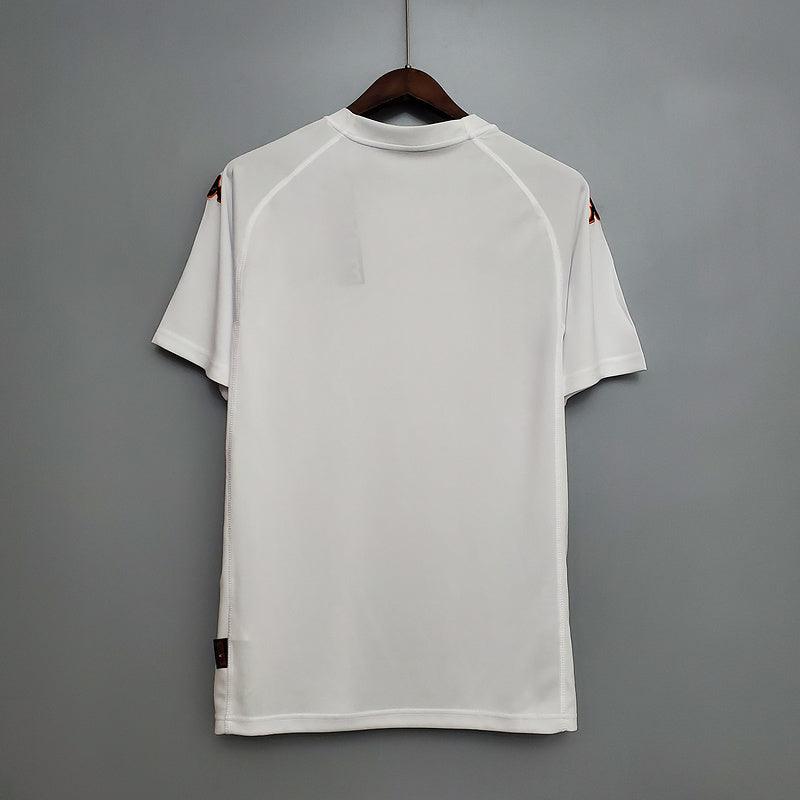 Roma Away Retrô 2000/2001 Kappa - Branca