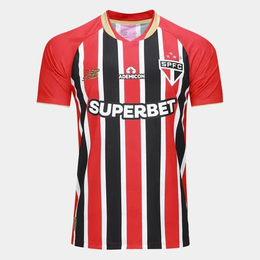 São Paulo Away 25/26 Jogador New Balance Masculina - Listrada