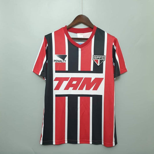São Paulo Retrô 1993 Torcedor Penalty Masculino - Tricolor Listrada