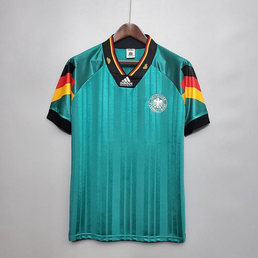 Alemanha Away Retrô 1992 Masculina Adidas - Verde