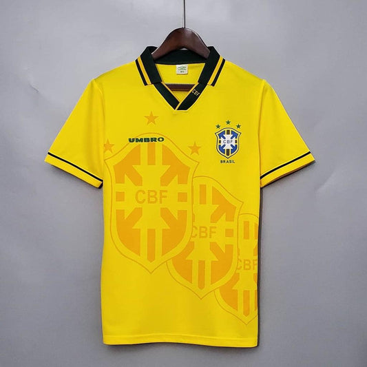 Brasil Home Retrô 1994 Umbro Amarela