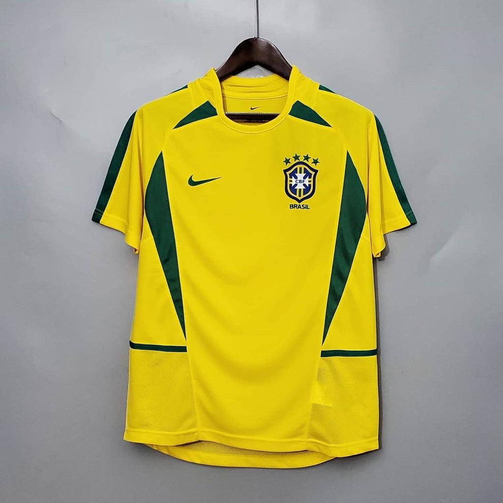 Brasil Home Retrô 2002 Nike - Amarela