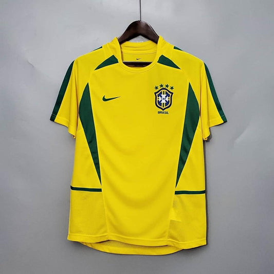 Brasil Home Retrô 2002 Nike - Amarela