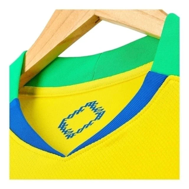 Brasil Home 25/26 Feminina Nike - Amarela