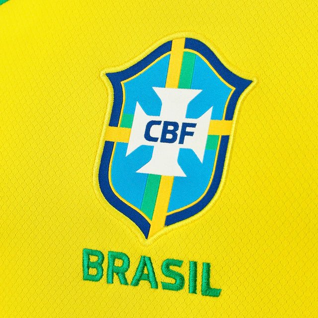 Brasil Home 25/26 Feminina Nike - Amarela