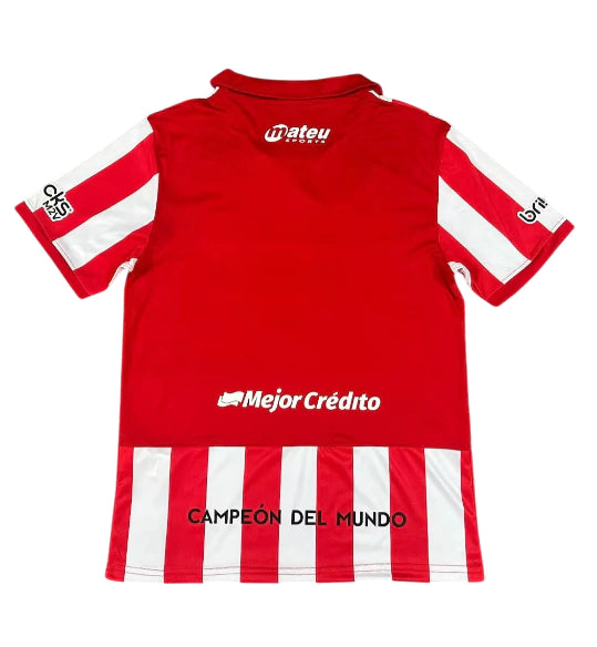 Estudiantes Home 25/26 Torcedor Ruge - Vermelho e Branco