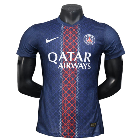 PSG Home 25/26 Jogador Nike - Azul e Vermelho
