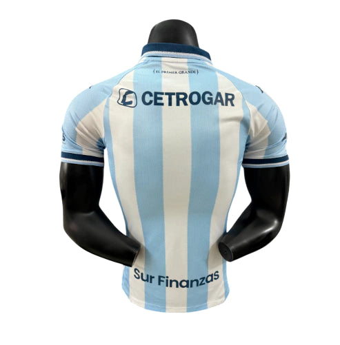 Racing Home 25/26 Jogador Masculino Kappa - Azul Claro e Branco