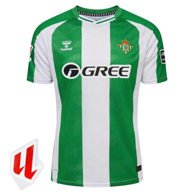 Real Betis Home 25/26 Torcedor Hummel - Verde e Branco
