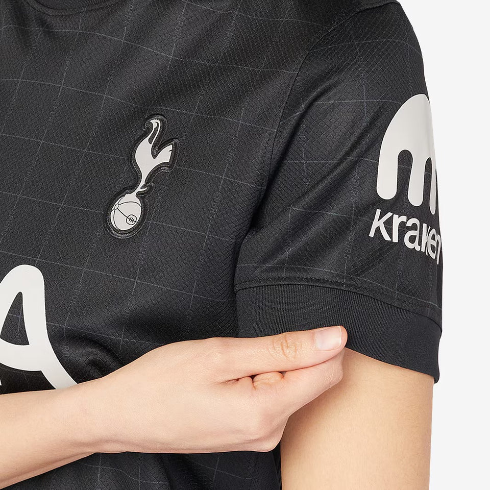 Tottenham Away 25/26 Feminino Nike -  Preta