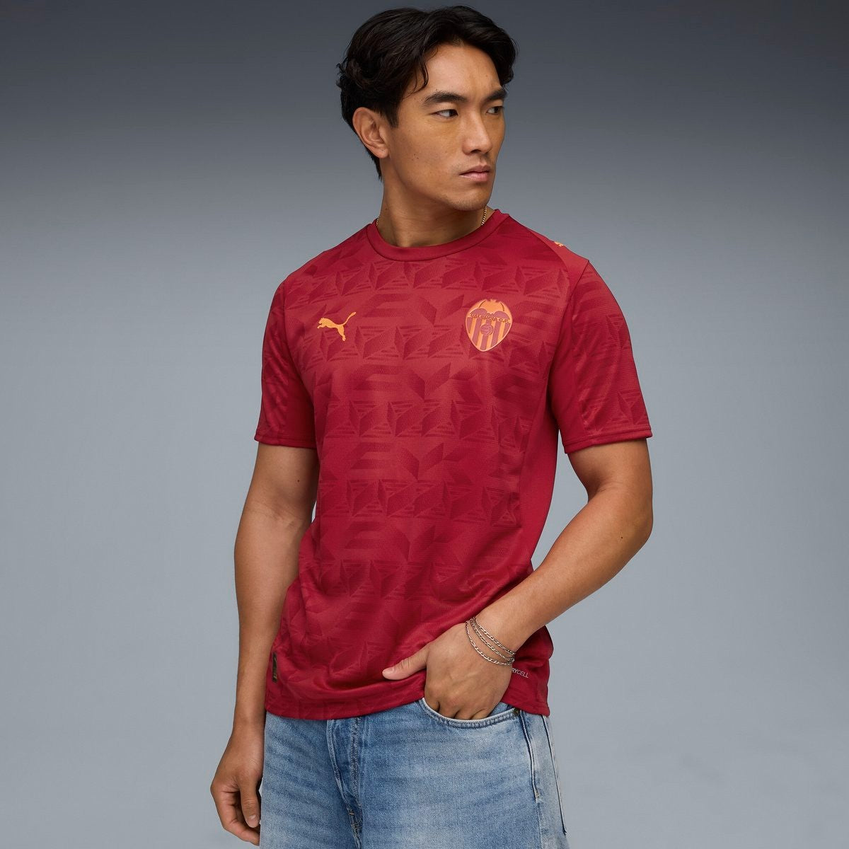 Valencia Third 25/26 Torcedor Puma - Vermelho
