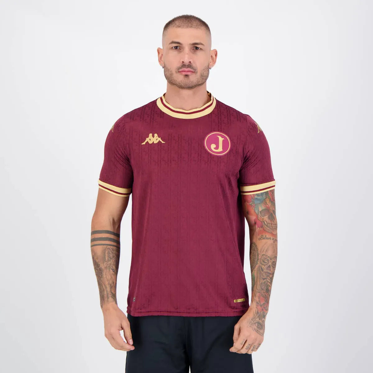 Juventus da Mooca Home 24/25 Kappa Masculino -  Vinho