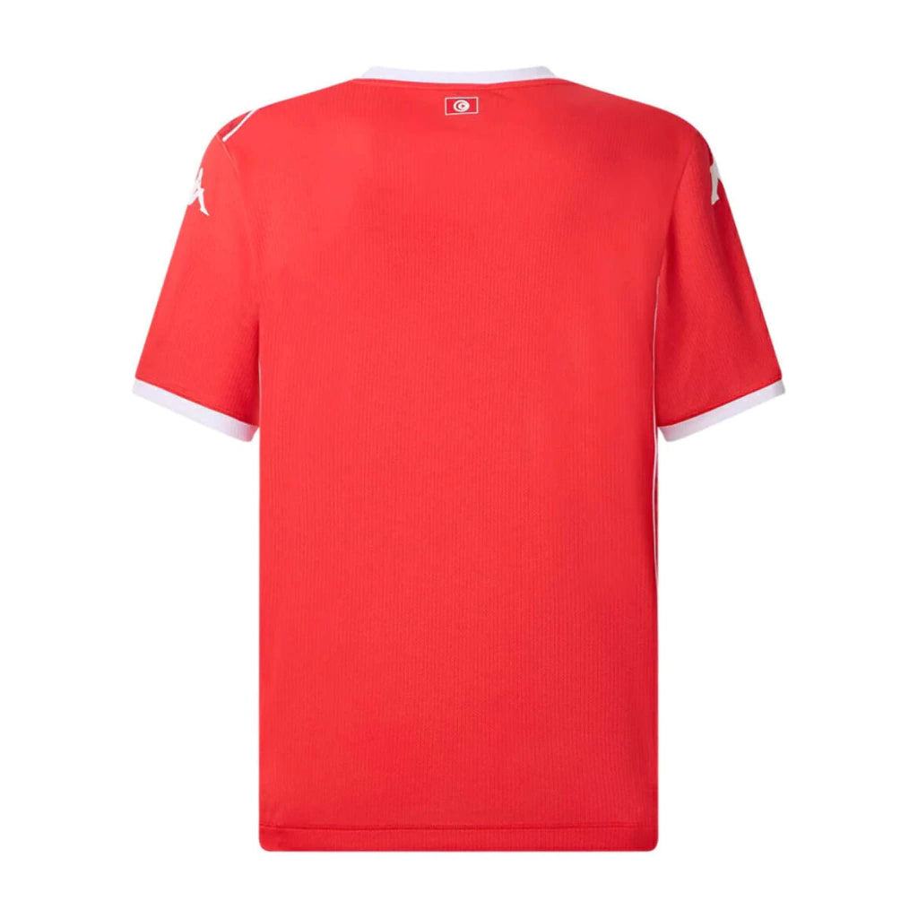 Tunísia Home 26/27 Masculino Kappa Torcedor - Vermelho