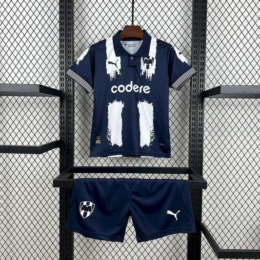 Kit Infantil Monterrey Home 25/26 - Azul Escuro e Branco