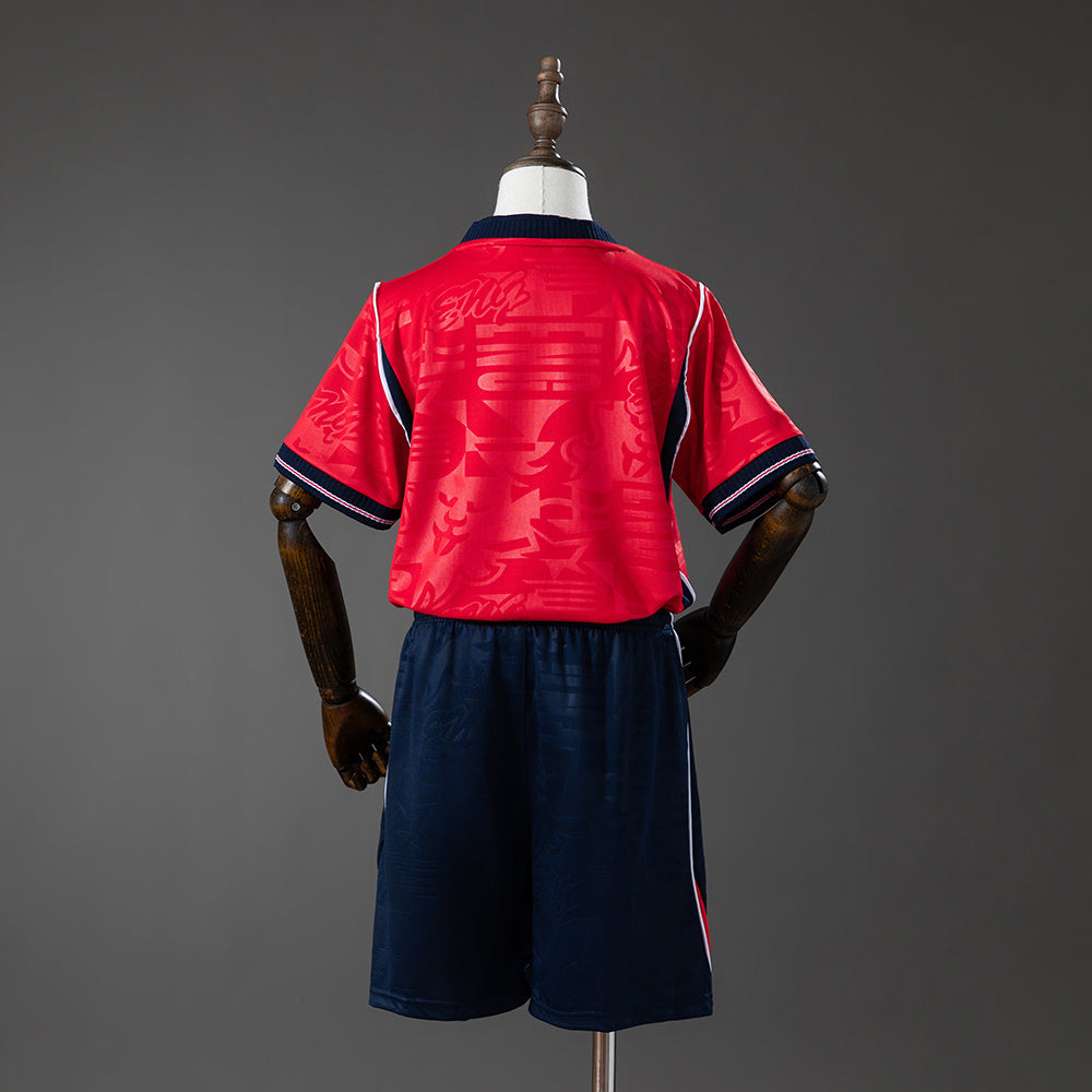 Kit Infantil Inglaterra Away 26/27 - Vermelho