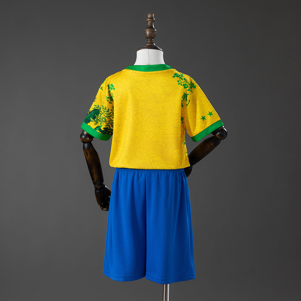 Kit Infantil Brasil Edição Especial 26/27 - Amarela