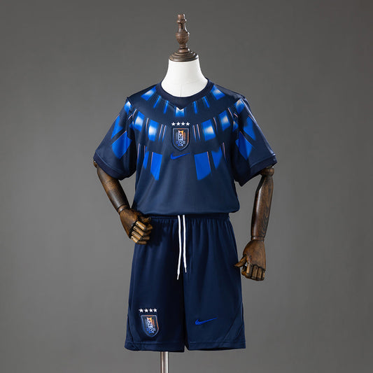 Kit Infantil Uruguai Away 26/27 -  Azul