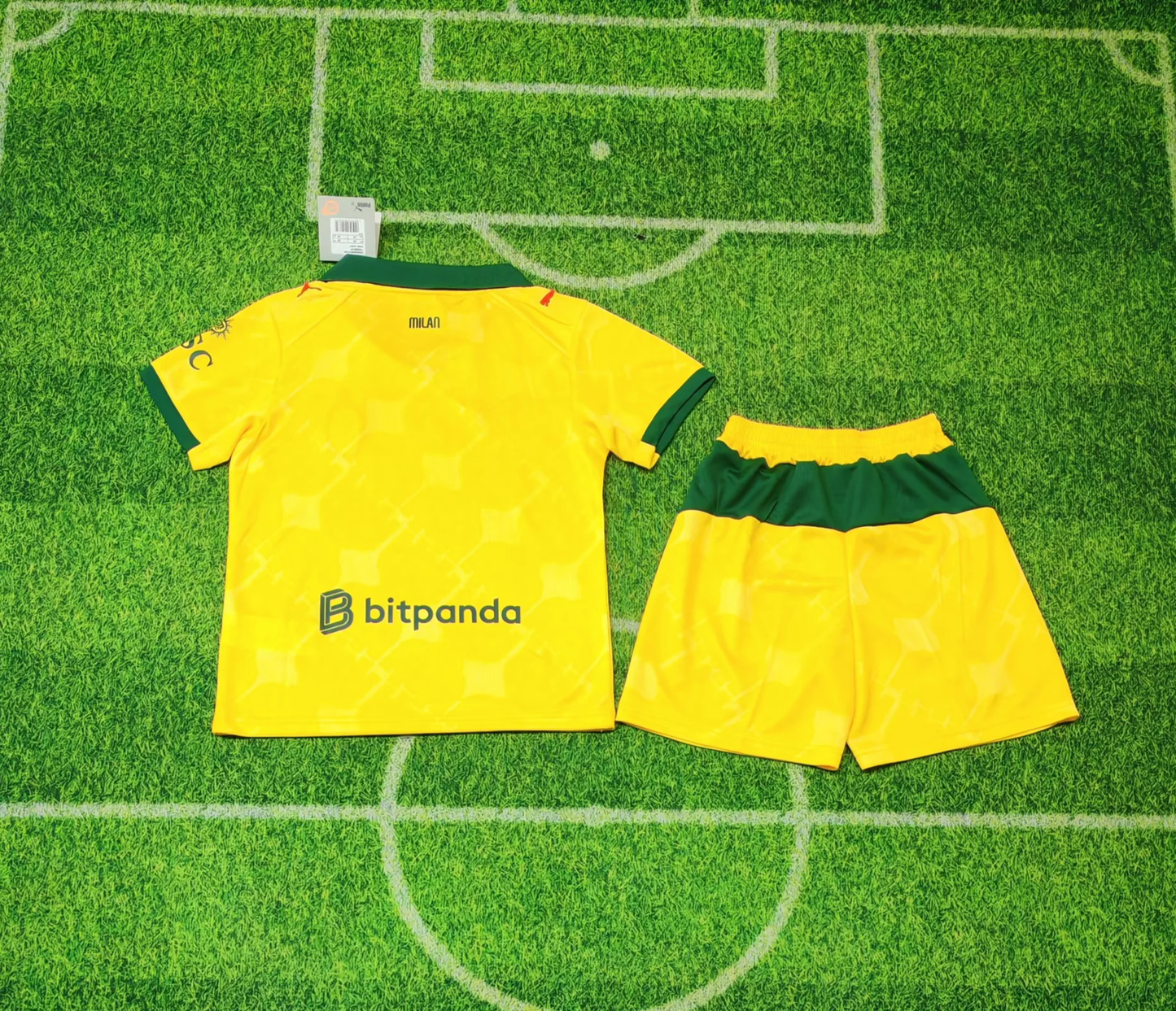 Kit Infantil Milan Third 25/26 - Amarela