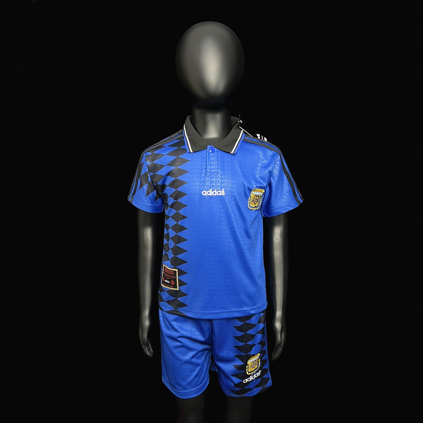 Kit Infantil Argentina Retro 1994 - Azul