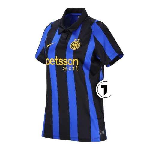 Inter de Milão Home 26/27 Feminino Nike - Azul e Preto