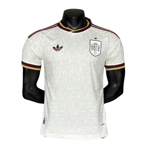 Espanha Away 26/27 Masculino Adidas Jogador - Branca