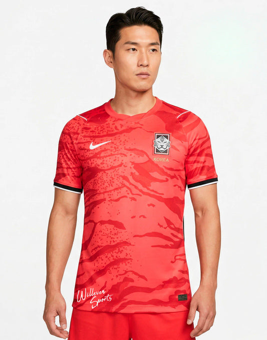 Coreia Do Sul Home 26/27 Torcedor Nike - Vermelho