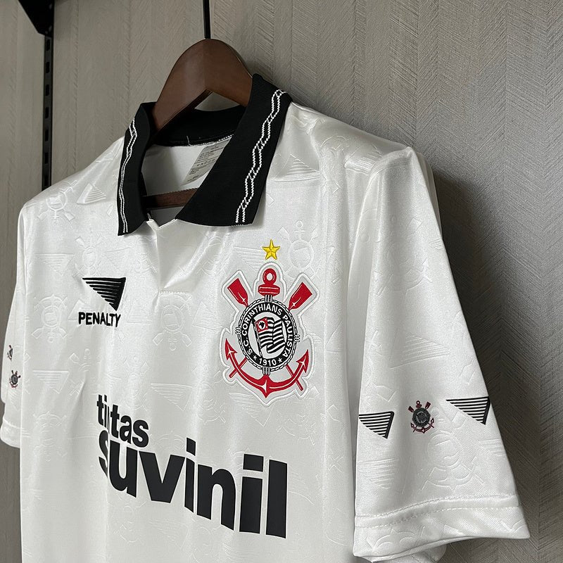 Corinthians Retrô Home 1997 Masculino Penalty - Branca