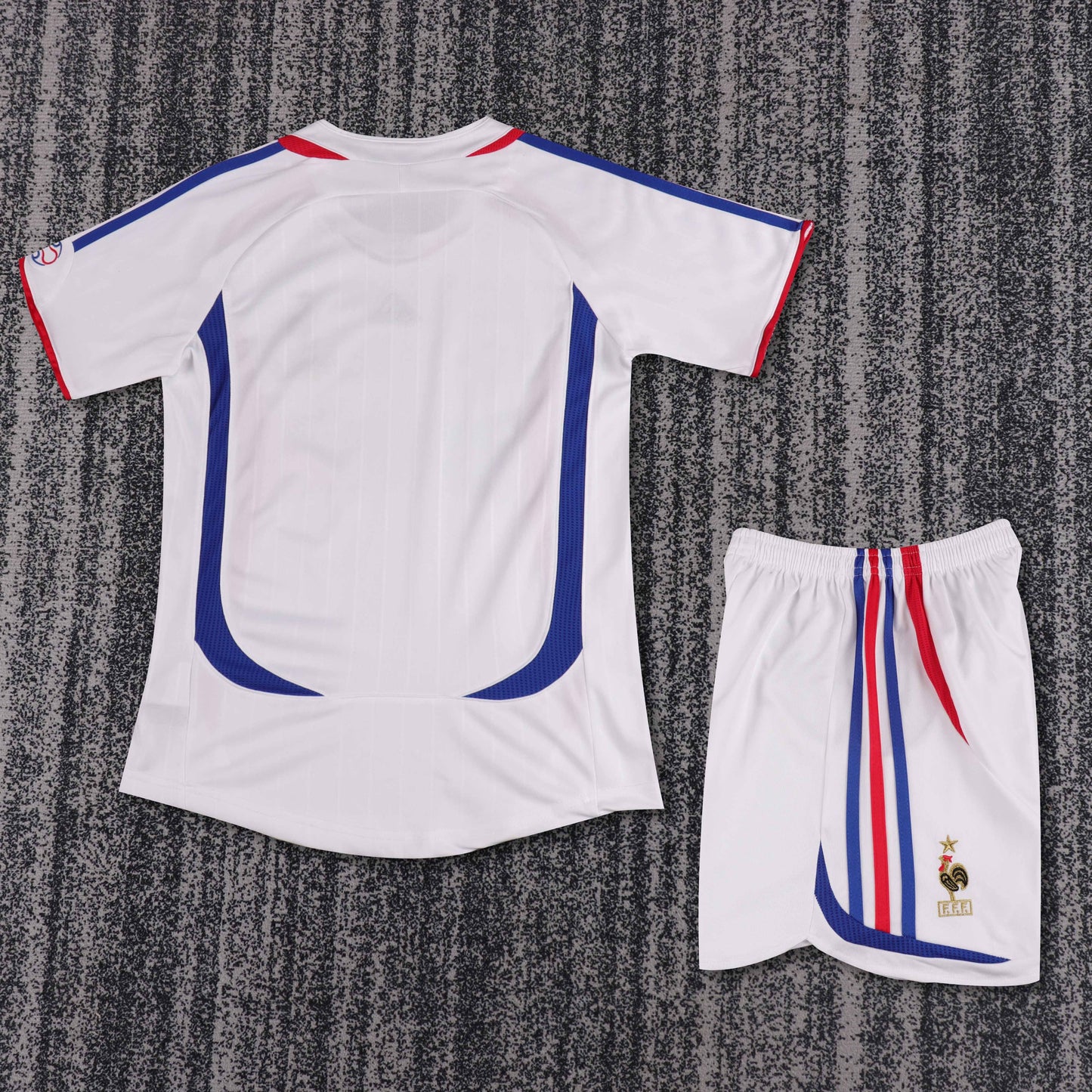 Kit Infantil França Away Retro 2006 - Branca